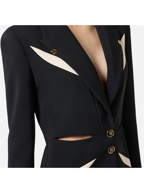 Jacket woman black ELISABETTA FRANCHI | GI19861E2/685